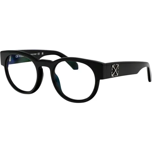 Stylish Optical Style 58 Glasses , unisex, Sizes: 51 MM - Off White - Modalova