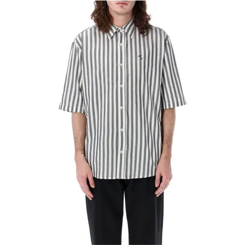 Short Sleeve Shirts , male, Sizes: M - Acne Studios - Modalova