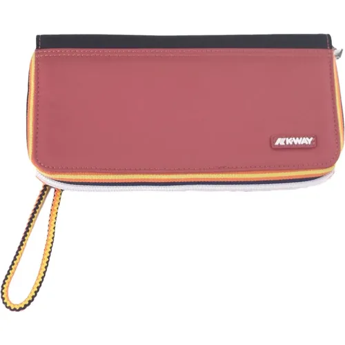 Versatile Waterproof Wallet with Multifunctional Compartments , female, Sizes: ONE SIZE - K-way - Modalova