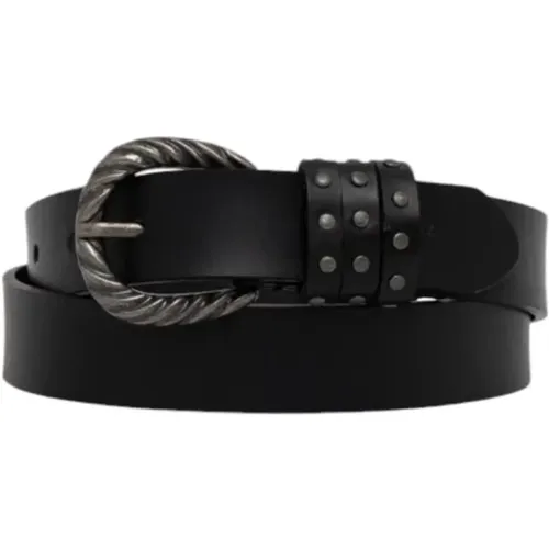 Leather Belt Halsey , female, Sizes: M, S - Pepe Jeans - Modalova