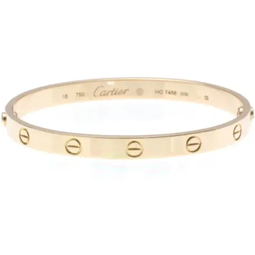 Pre-owned Rose Gold bracelets , female, Sizes: ONE SIZE - Cartier Vintage - Modalova