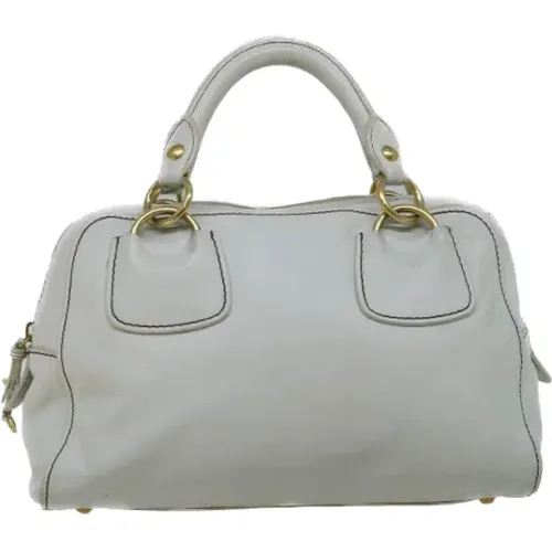 Pre-owned Leather handbags , female, Sizes: ONE SIZE - Miu Miu Pre-owned - Modalova