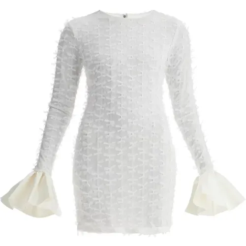 Mesh Mini Dress with Bows , female, Sizes: M, XS - Rotate Birger Christensen - Modalova