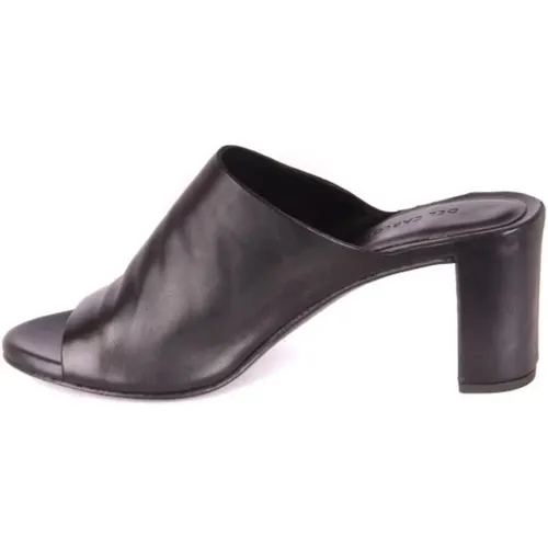 Leather Women Sandals , female, Sizes: 2 UK, 3 1/2 UK - DEL Carlo - Modalova