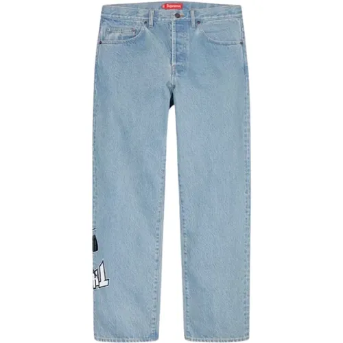 Limited Edition Regular Jean Washed , male, Sizes: W30 - Supreme - Modalova