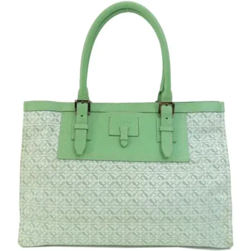 Pre-owned Canvas totes , female, Sizes: ONE SIZE - Loewe Pre-owned - Modalova