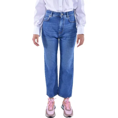 Cropped Denim Jeans , Damen, Größe: XS - Max Mara Weekend - Modalova