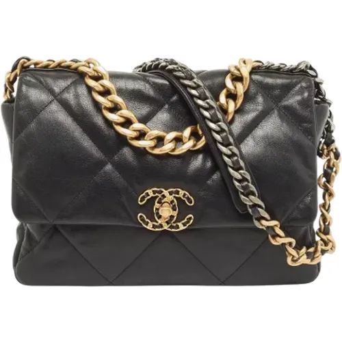 Pre-owned Leather chanel-bags , female, Sizes: ONE SIZE - Chanel Vintage - Modalova