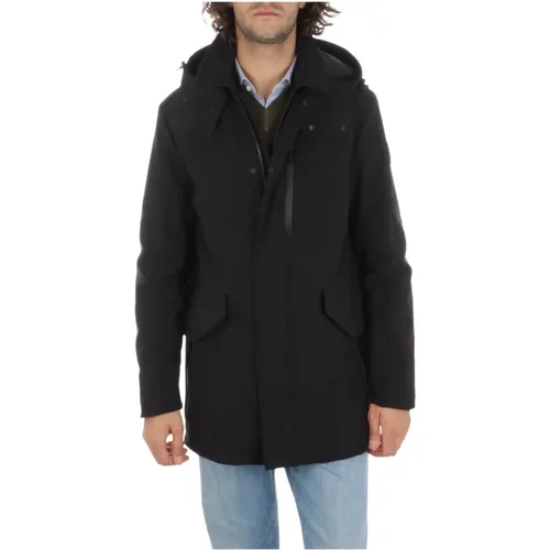 Barrow Coat , male, Sizes: M, L, XL, 2XL - Woolrich - Modalova