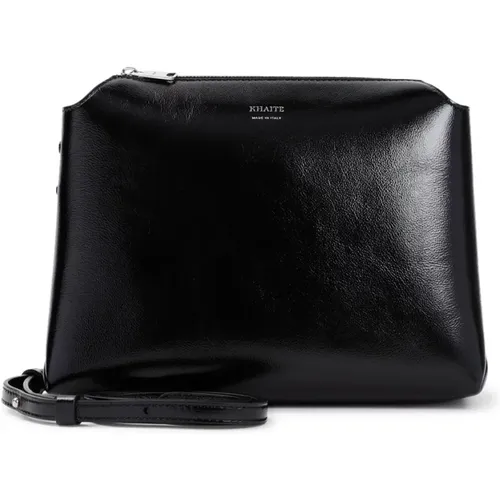 Schwarze Mittlere Crossbody-Tasche - Khaite - Modalova