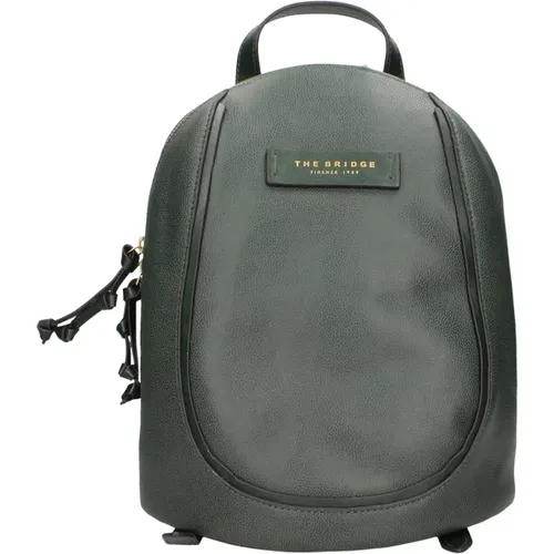 Grüne Bucket Bag & Rucksack für Frauen , Damen, Größe: ONE Size - The Bridge - Modalova