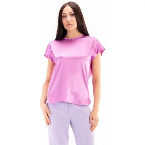 T-Shirts , female, Sizes: M - pinko - Modalova