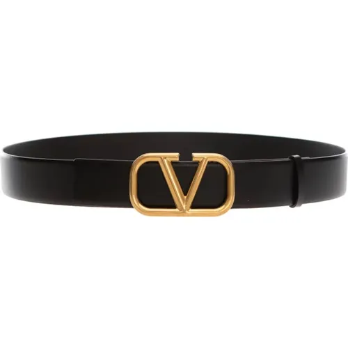 Elegant Leather Belt , male, Sizes: 105 CM - Valentino Garavani - Modalova