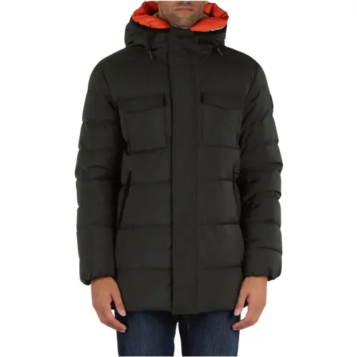 Besondere Halo Steppjacke mit Abnehmbarer Geschirr , Herren, Größe: M - DEKKER - Modalova