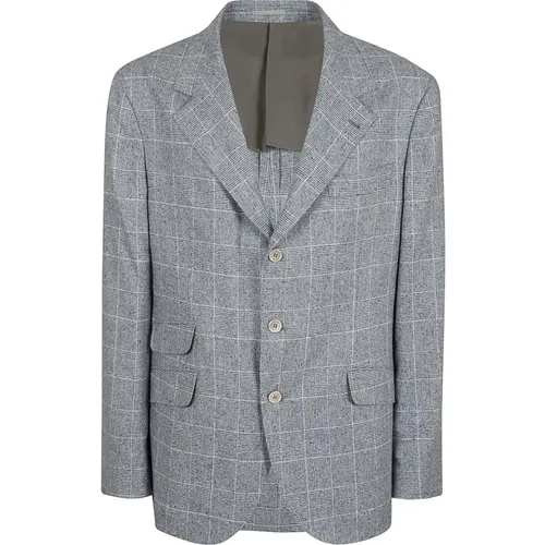 Luxurious Silk Jacket Aw24 , male, Sizes: 2XL, XL - BRUNELLO CUCINELLI - Modalova