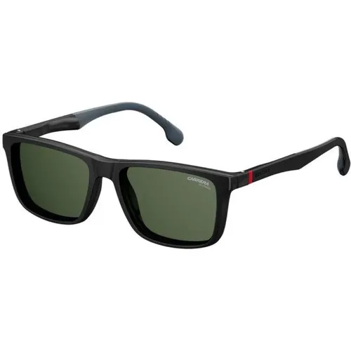 Stilvolle Sonnenbrille schwarzer Rahmen,Matt Schwarz/Gold Sonnenbrille - Carrera - Modalova