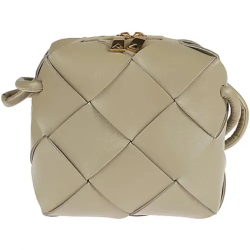 Pre-owned Leather shoulder-bags , female, Sizes: ONE SIZE - Bottega Veneta Vintage - Modalova