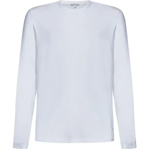 Weißes Langarm-T-Shirt James Perse - James Perse - Modalova