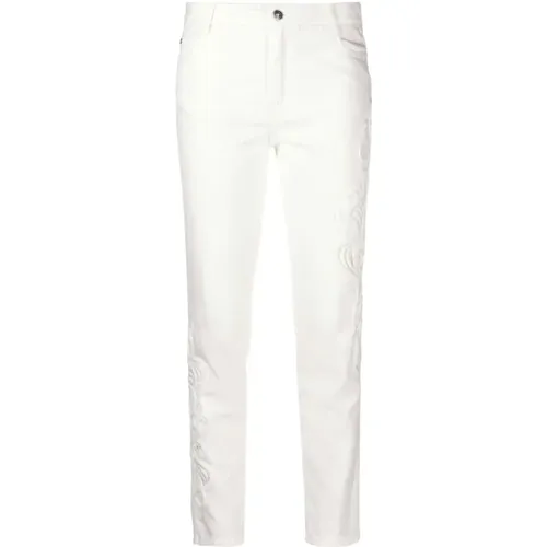 Blanc DE Blanc/Off Boyfriend Jeans , female, Sizes: 2XS - Ermanno Scervino - Modalova