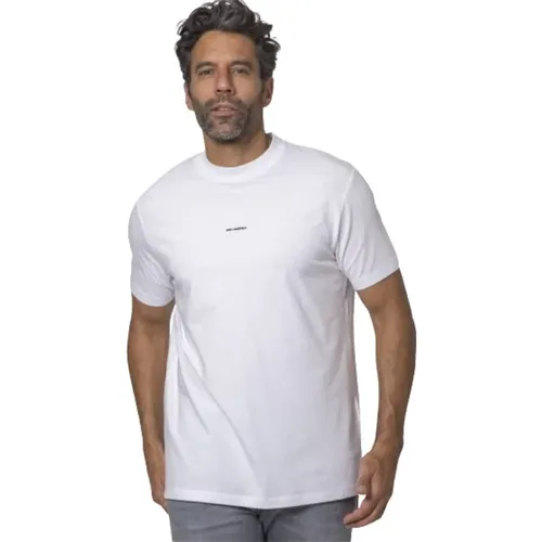 Weißes Logo T-Shirt Kurzarm Stretch - Karl Lagerfeld - Modalova