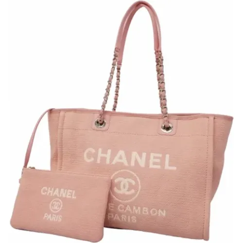 Pre-owned Canvas chanel-bags , female, Sizes: ONE SIZE - Chanel Vintage - Modalova