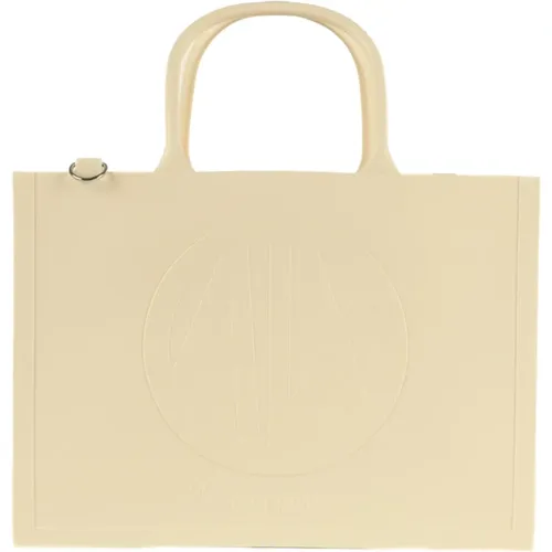 Off-White Synthetische Handtasche, Taschen Kollektion - Armani Exchange - Modalova