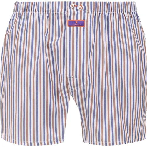 Herren Klassische weiße Baumwollboxershorts , Herren, Größe: L - Gallo - Modalova