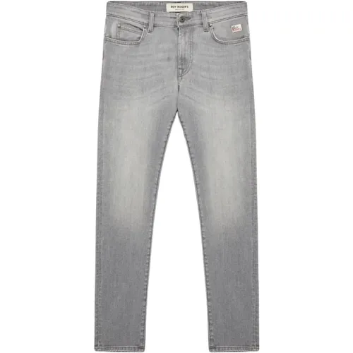 Slim-fit Denim Jeans , male, Sizes: W34 - Roy Roger's - Modalova