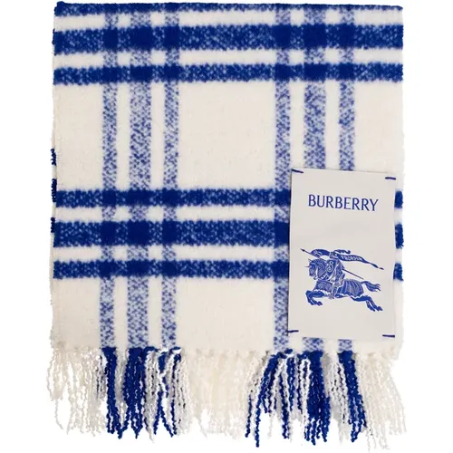 Wool scarf , female, Sizes: ONE SIZE - Burberry - Modalova