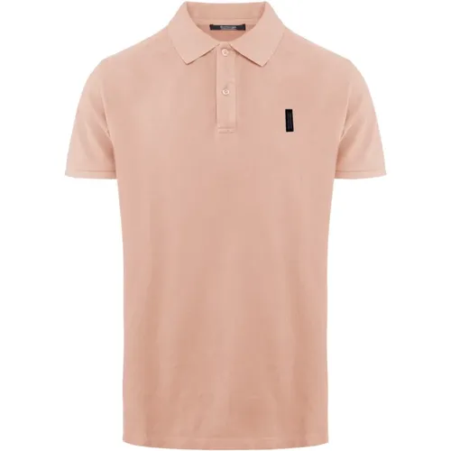 Garment Dyed Piqué Cotton Short Sleeve Polo Shirt , male, Sizes: 2XL, S, XS, L, M, 3XL - BomBoogie - Modalova