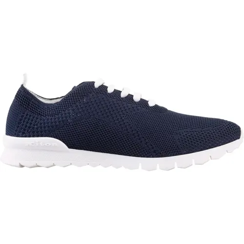 Blaue Gestrickte Laufschuhe , Herren, Größe: 41 EU - Kiton - Modalova