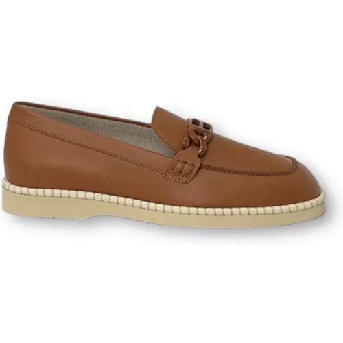 Sandal Strap Moccasins , female, Sizes: 4 1/2 UK, 5 UK, 3 1/2 UK, 3 UK - Hogan - Modalova