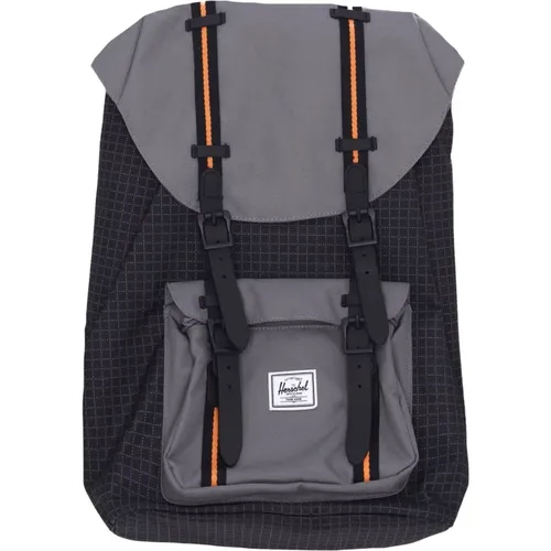 Schwarzer Rucksack mit Laptopfach - Herschel - Modalova