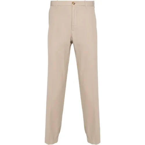 Linen Cotton Blend Slim Pants , male, Sizes: 3XL, XL - Incotex - Modalova