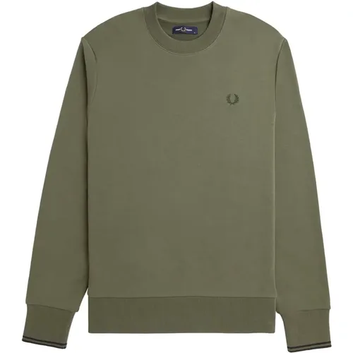 Lorbeerkranz Crew Neck Sweatshirt - Fred Perry - Modalova