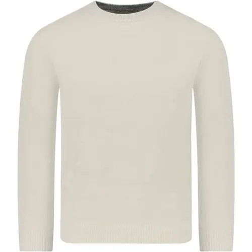 Klassischer Lambswool Crew Neck Pullover , Herren, Größe: M - Woolrich - Modalova