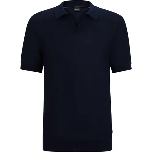 Herren Polo Shirt , Herren, Größe: L - Boss - Modalova