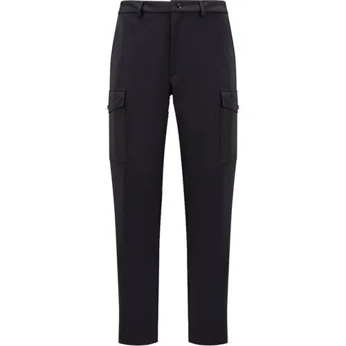 Cargo Jersey Pants with Cargo Pockets , male, Sizes: S, XL, L - Moncler - Modalova