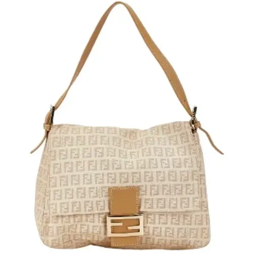 Pre-owned Canvas handbags , female, Sizes: ONE SIZE - Fendi Vintage - Modalova