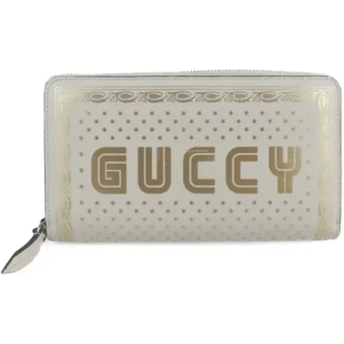 Pre-owned Leather Wallet , female, Sizes: ONE SIZE - Gucci Vintage - Modalova