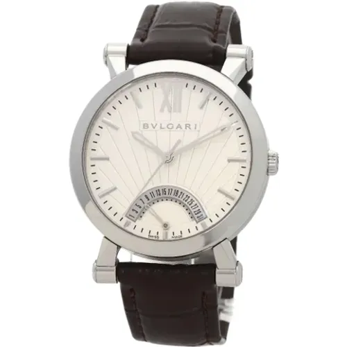 Pre-owned Rostfreier Stahl watches - Bvlgari Vintage - Modalova