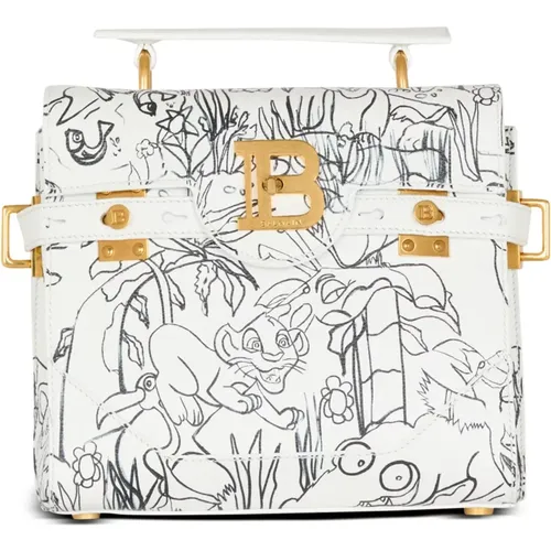 Disney x : The Lion King - Tasche B-Buzz 23 bedruckt Fr�he Kindheit - Balmain - Modalova