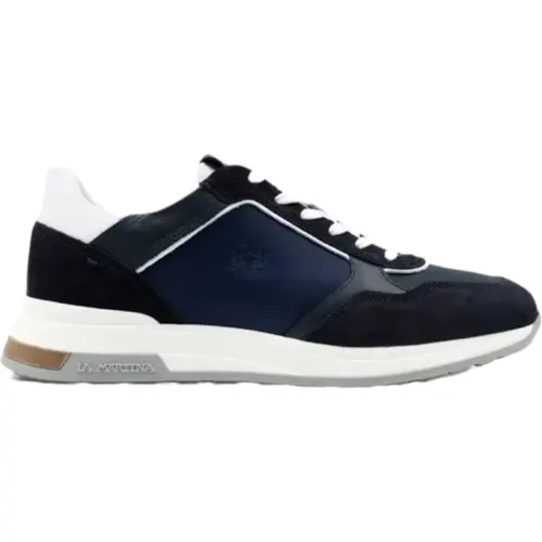 Wildleder Tex Stoff Blaue Schuhe - LA MARTINA - Modalova