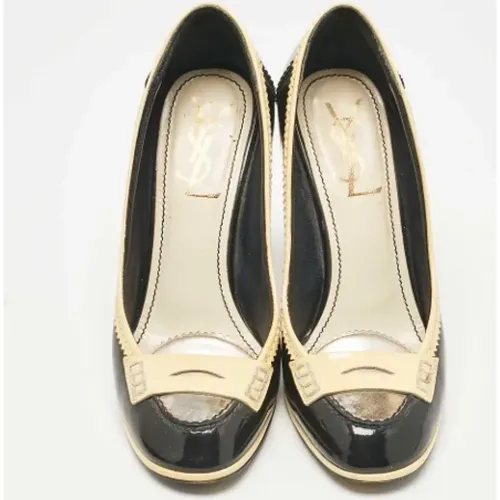 Pre-owned Fabric heels , female, Sizes: 4 UK - Yves Saint Laurent Vintage - Modalova