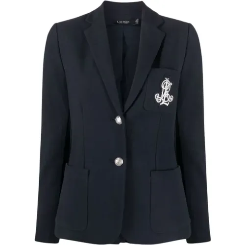Bullion jacquard blazer , female, Sizes: XL, M, L, S, XS - Ralph Lauren - Modalova