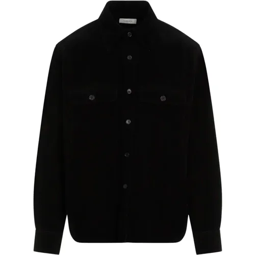 Shirts for Men Aw24 , male, Sizes: M, L - Saint Laurent - Modalova