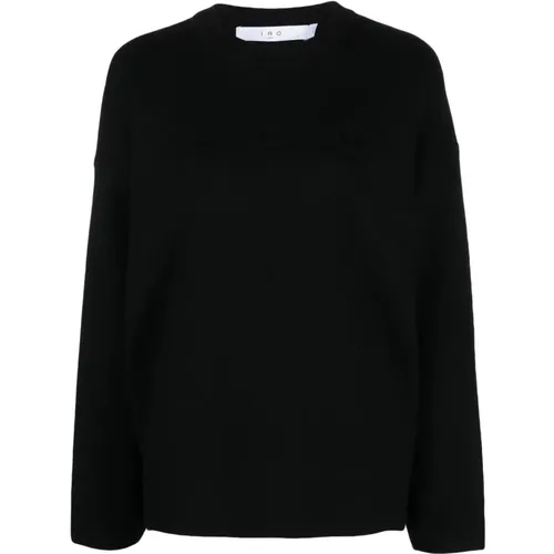 Wool Pullover with Logo , female, Sizes: M, S, L - IRO - Modalova