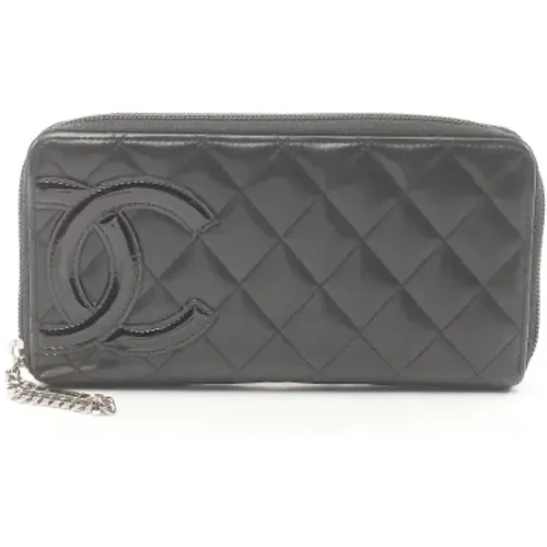 Pre-owned Leather wallets , female, Sizes: ONE SIZE - Chanel Vintage - Modalova