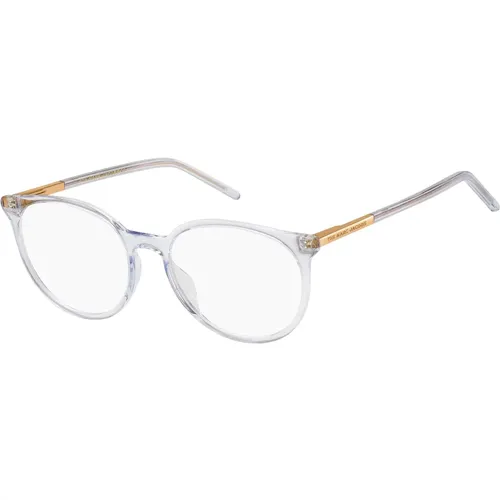 Transparent Lilac Eyewear Frames , unisex, Größe: 53 MM - Marc Jacobs - Modalova