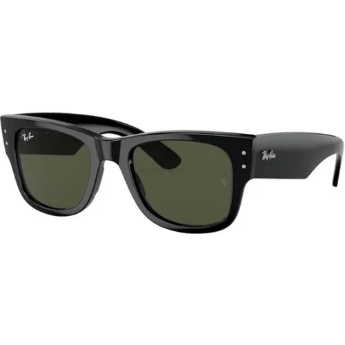 Klassische Schwarze Wayfarer Sonnenbrille , unisex, Größe: 51 MM - Ray-Ban - Modalova